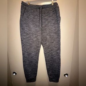 Men’s GU grey marled joggers